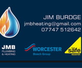 Company/TP logo - "JMB Plumbing & Heating"