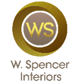 Company/TP logo - "W Spencer interiors and bespoke cabinet makers"