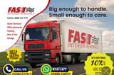 Company/TP logo - "FAST INTERIOR REMOVALS LTD"