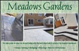 Company/TP logo - "Meadows Garden Design"