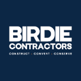 Company/TP logo - "BIRDIE CONTRACTORS LTD"