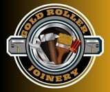 Company/TP logo - "GOLD ROLLER JOINERY"