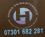 Company/TP logo - "Hands On Maintenance"