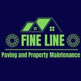 Company/TP logo - "Fine Line Paving & Maintenance"