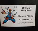 Company/TP logo - "DP Handy Neighbour"