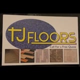 Company/TP logo - "TJ Floors"