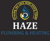 Company/TP logo - "HAZEE PLUMBING"