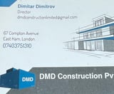 Company/TP logo - "DMD Construction PVT LTD"