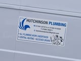 Company/TP logo - "Hutchinson's Plumbing"