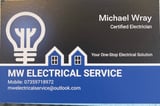 Company/TP logo - "Michael Wray's Electrical Services"
