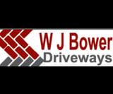 Company/TP logo - "WJ Bower Driveways"