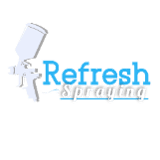 Company/TP logo - "Refresh Spraying"