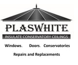 Company/TP logo - "Plaswhite"