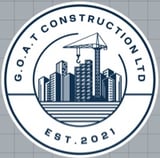 Company/TP logo - "GOAT CONSTRUCTION"