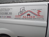 Company/TP logo - "ALLIED ROOFING AND BUILDING SERVICES LTD"