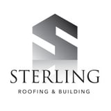 Company/TP logo - "Sterling Roofing & Building"