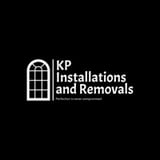 Company/TP logo - "KP Installations & Removals"