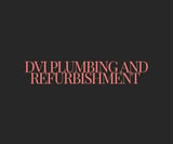 Company/TP logo - "DVI Plumbing & Refurbishment"