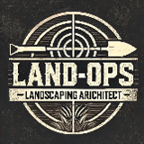 Company/TP logo - "Land - Ops Landscapes"