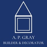 Company/TP logo - "A.P. Gray Building & Decorator"