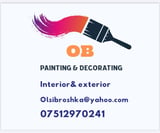 Company/TP logo - "OB Painting & Decorating"