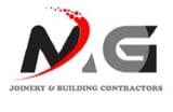 Company/TP logo - "MG Joinery"