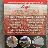 Company/TP logo - "Upton Roofing & Maintenance"