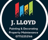 Company/TP logo - "J. LLOYD Decorating"