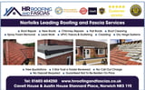 Company/TP logo - "H&R Roofing & Fascias"