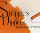 Company/TP logo - "Strippers & Dippers Painting & Decorating Services"