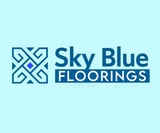 Company/TP logo - "SKY BLUE CARPET AND FLOORING LTD"