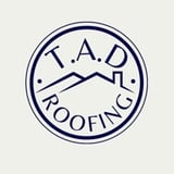 Company/TP logo - "TAD Roofing"