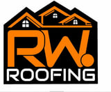 Company/TP logo - "RW Roofing"