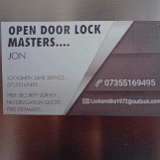 Company/TP logo - "Open Door Lockmasters"