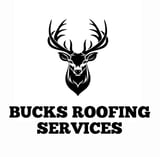 Company/TP logo - "BUCKS ROOFING SERVICES"