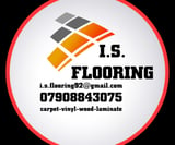 Company/TP logo - "I.S. FLOORING"