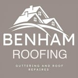 Company/TP logo - "Benham Roofing"