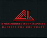 Company/TP logo - "Stormguard Roofing"