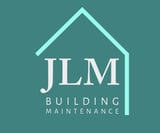 Company/TP logo - "JLM Building Maintenance"