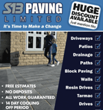 Company/TP logo - "S13 PAVING LTD"