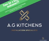 Company/TP logo - "AG KITCHENS INSTALLATIONS SPECIALIST"