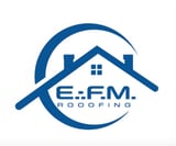 Company/TP logo - "EFM Roofing"