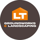 Company/TP logo - "LT Groundworks & Landscaping"