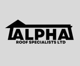 Company/TP logo - "ALPHA ROOF SPECIALISTS"