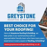 Company/TP logo - "Greystone Roofing Services"