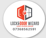 Company/TP logo - "Lock and door wizard"