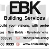 Company/TP logo - "EBK BUILDING SERVICES LIMITED"