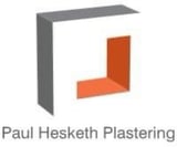 Company/TP logo - "Paul Hesketh Plastering"