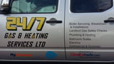 Company/TP logo - "247 Gas, Heating & Plumbing Services"