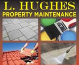 Company/TP logo - "L Hughes Property Maintenance"